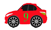 car with number 9