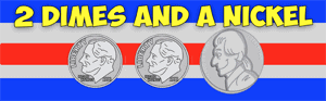 2 dimes and a nickel coin song