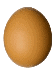 egg (looks like a zero)