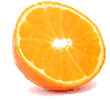 orange half