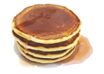 pancakes in stack