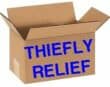 box thiefly relief