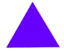 triangle blue