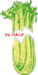 celery in half