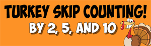 thanksgiving skip counting