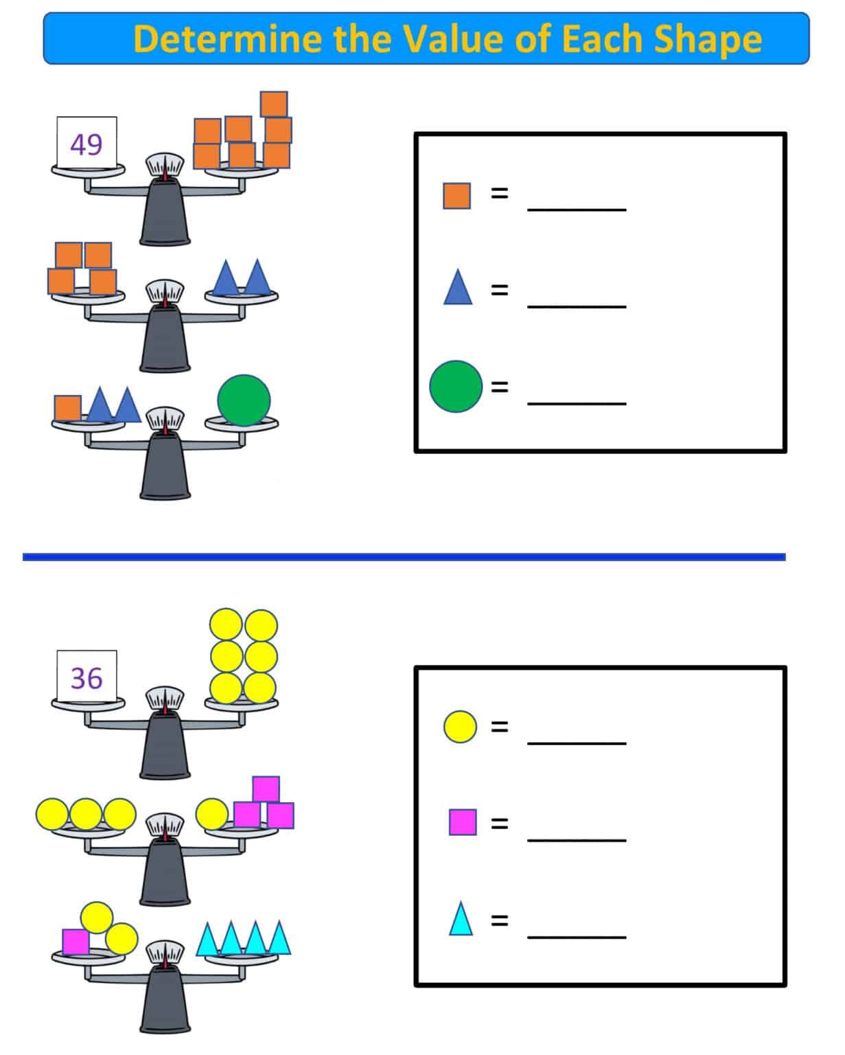 balance math 3-8 grade 3 - Mr. R.'s World of Math