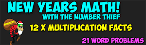 Number Thief New Years 12X Facts