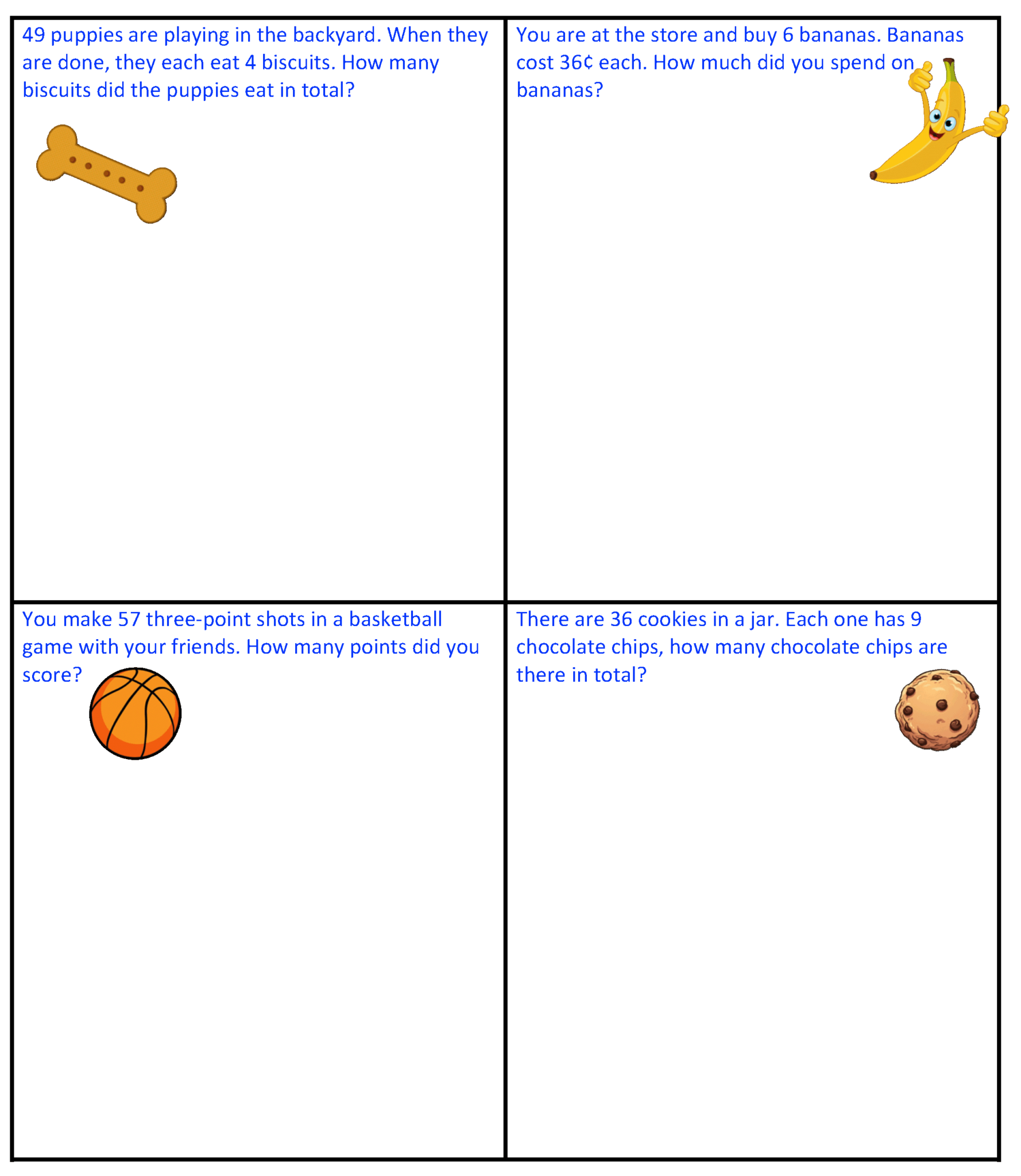 Free Elementary Math Worksheets - Mr. R.'s World of Math