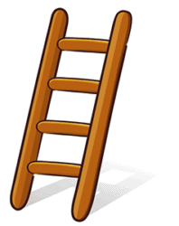 ladder cartoon