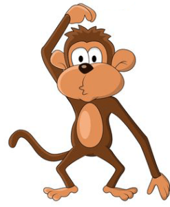 monkey cartoon
