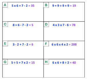 Integer Worksheet-Fill in the Sign Answers (A) - Mr. R.'s World of Math