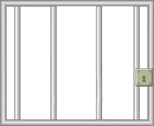 jail bars cartoon