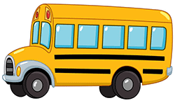 school bus cartoon