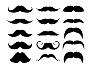 many moustaches